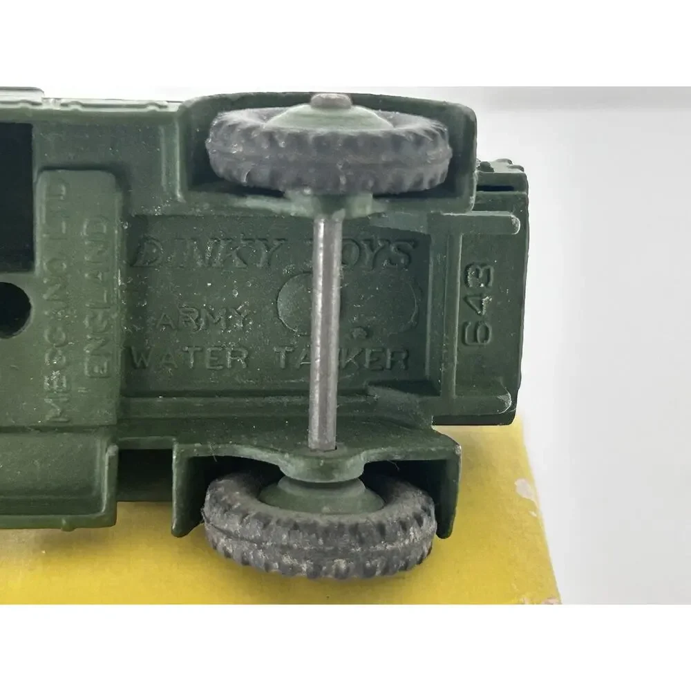 Vintage Meccano / Dinky 643 Army Water Tanker Good Pre Owned w/Original Box